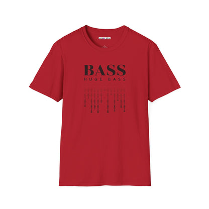 BASS HUGE BASS Unisex Softstyle 100% Cotton T-Shirt