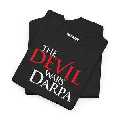 THE DEVIL WARS DARPA Unisex Heavy Cotton Tee