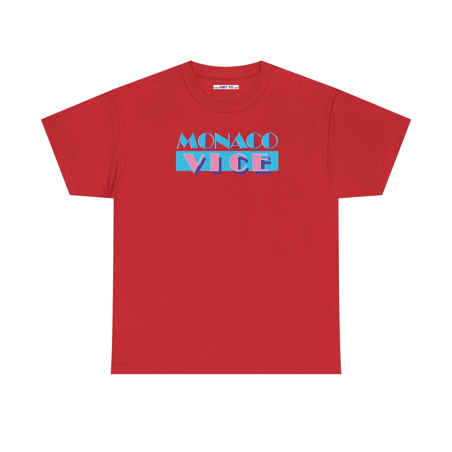 MONACO VICE Unisex Heavy Cotton Tee