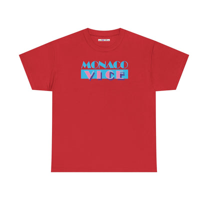MONACO VICE Unisex Heavy Cotton Tee