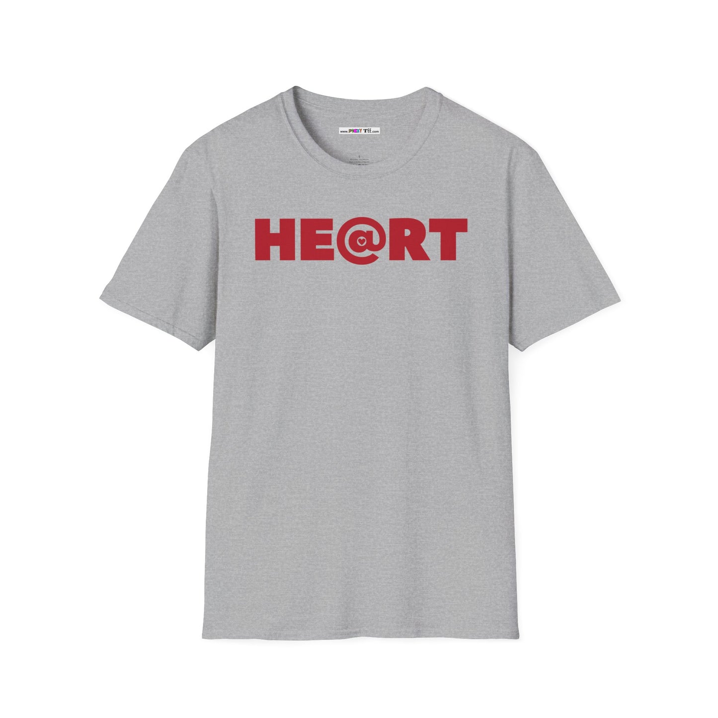 AT HEART Unisex Softstyle 100% Cotton T-Shirt