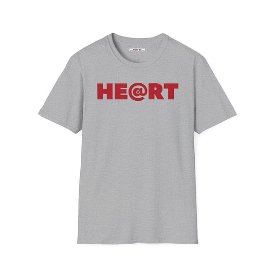 AT HEART Unisex Softstyle 100% Cotton T-Shirt