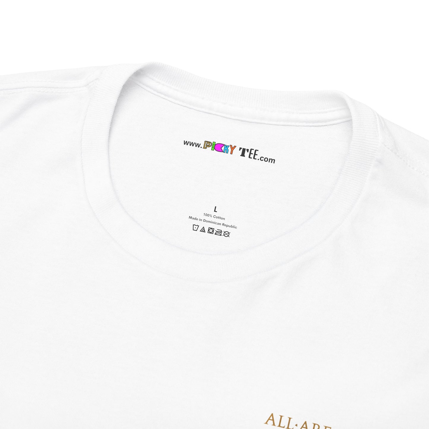 ALL ARE ONE Unisex Heavy Cotton Tee
