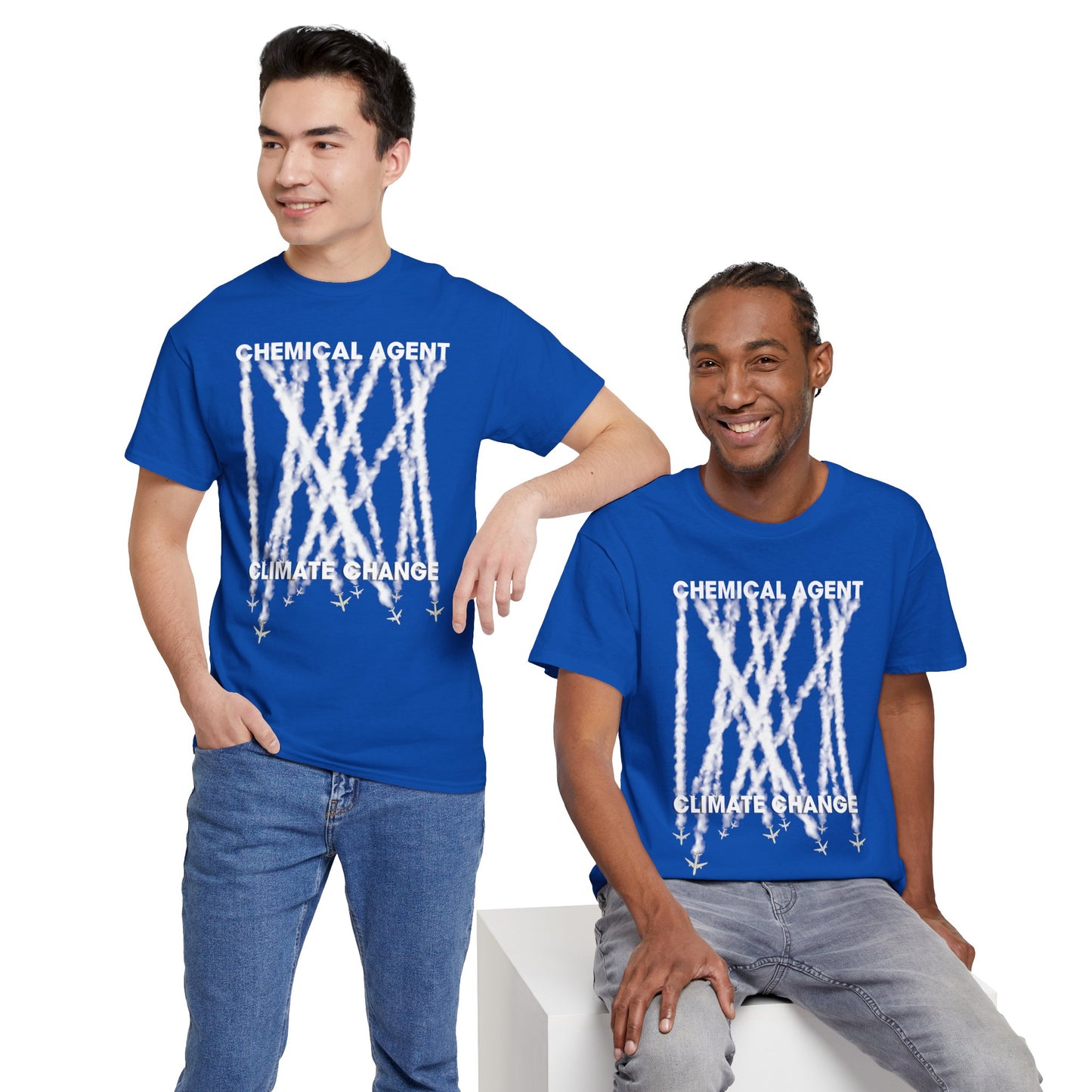 CHEMICAL AGENT/CLIMATE CHANGE Unisex Heavy Cotton Tee