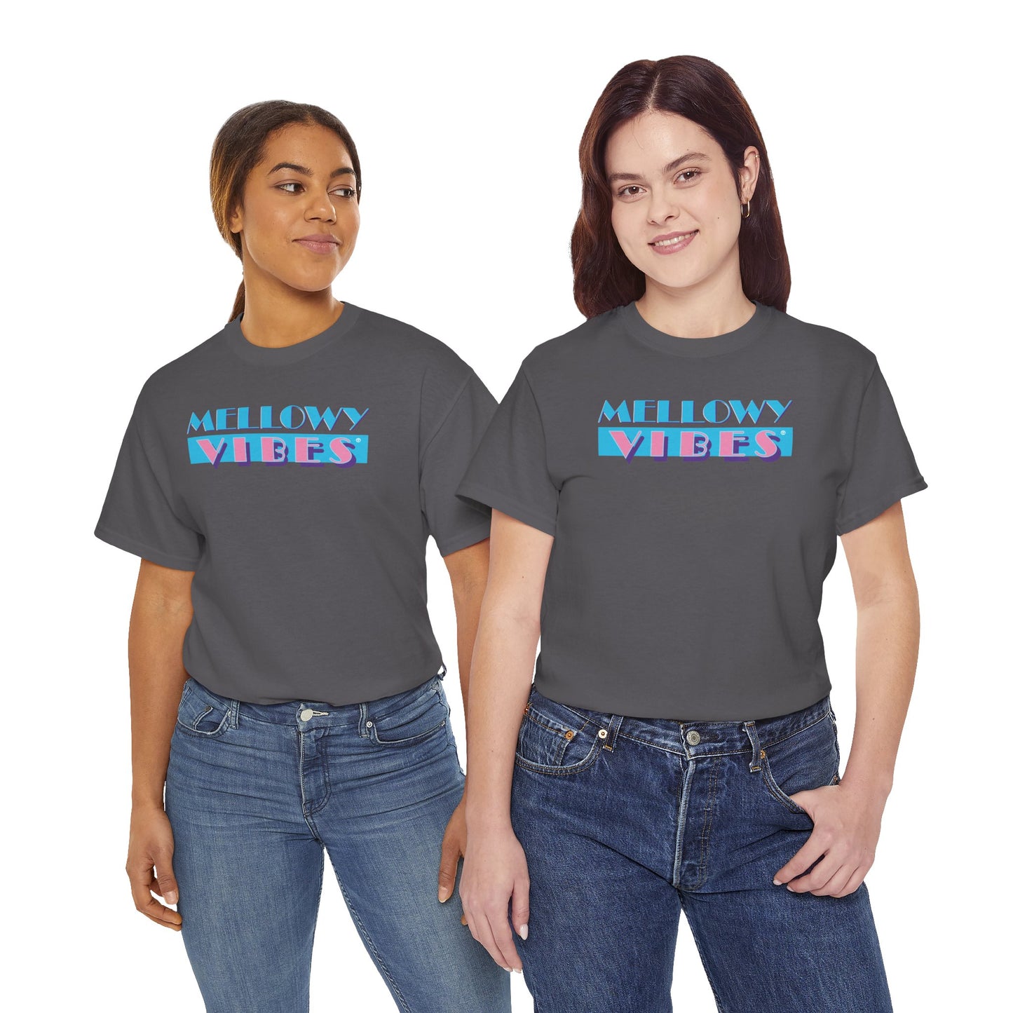 MELLOWY VIBES Unisex Heavy Cotton Tee
