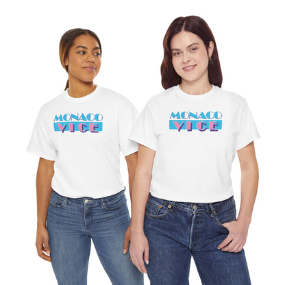MONACO VICE Unisex Heavy Cotton Tee