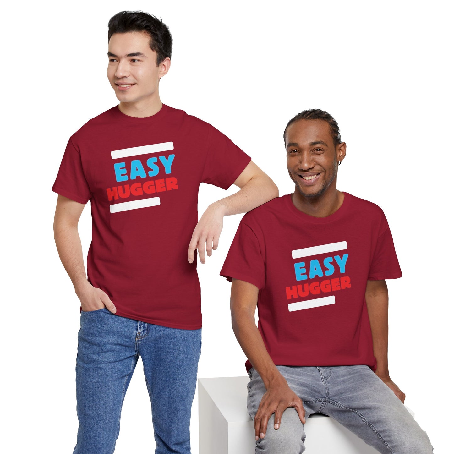 EASY HUGGER Unisex Heavy Cotton Tee