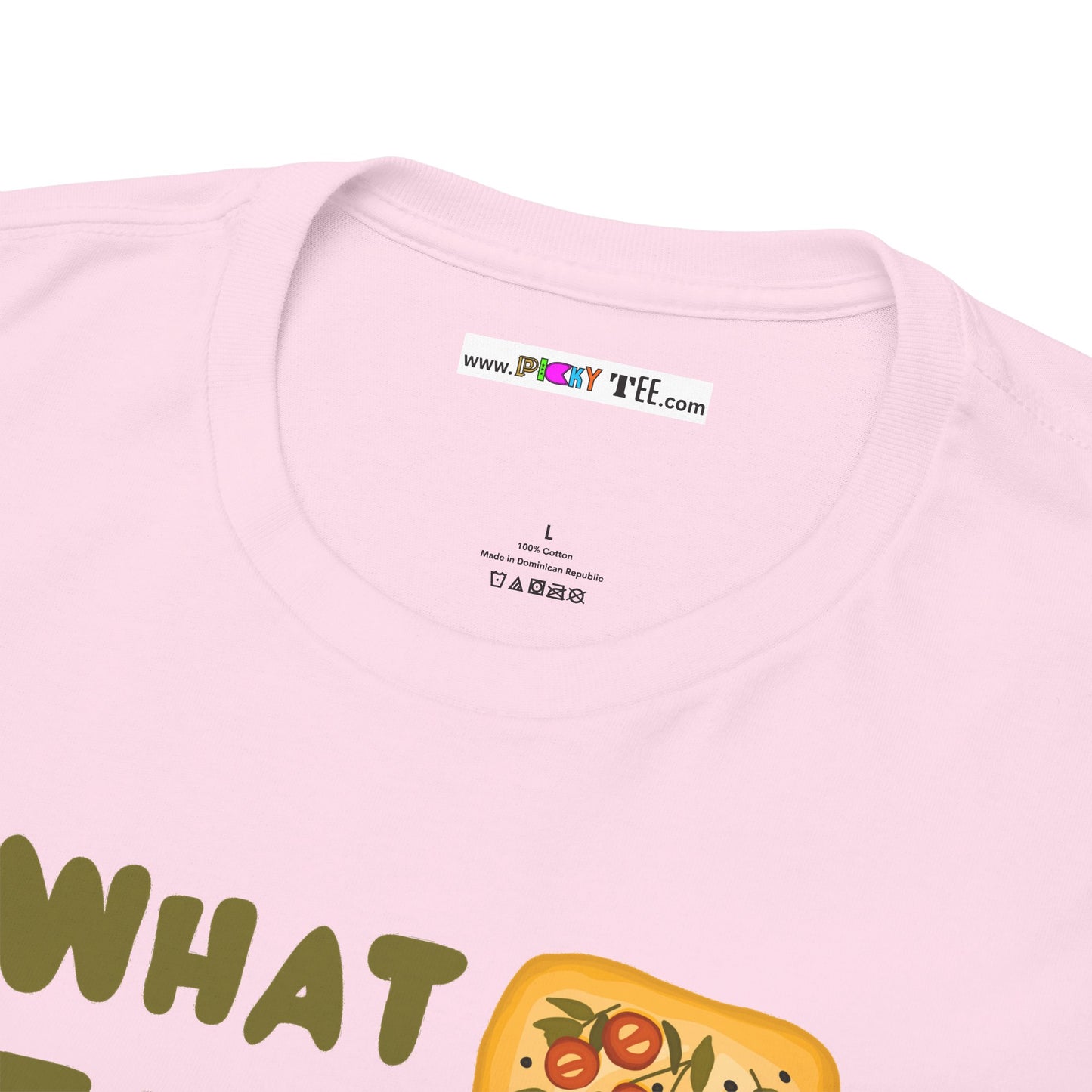 WHAT THE FOCACCIA Unisex Heavy Cotton Tee