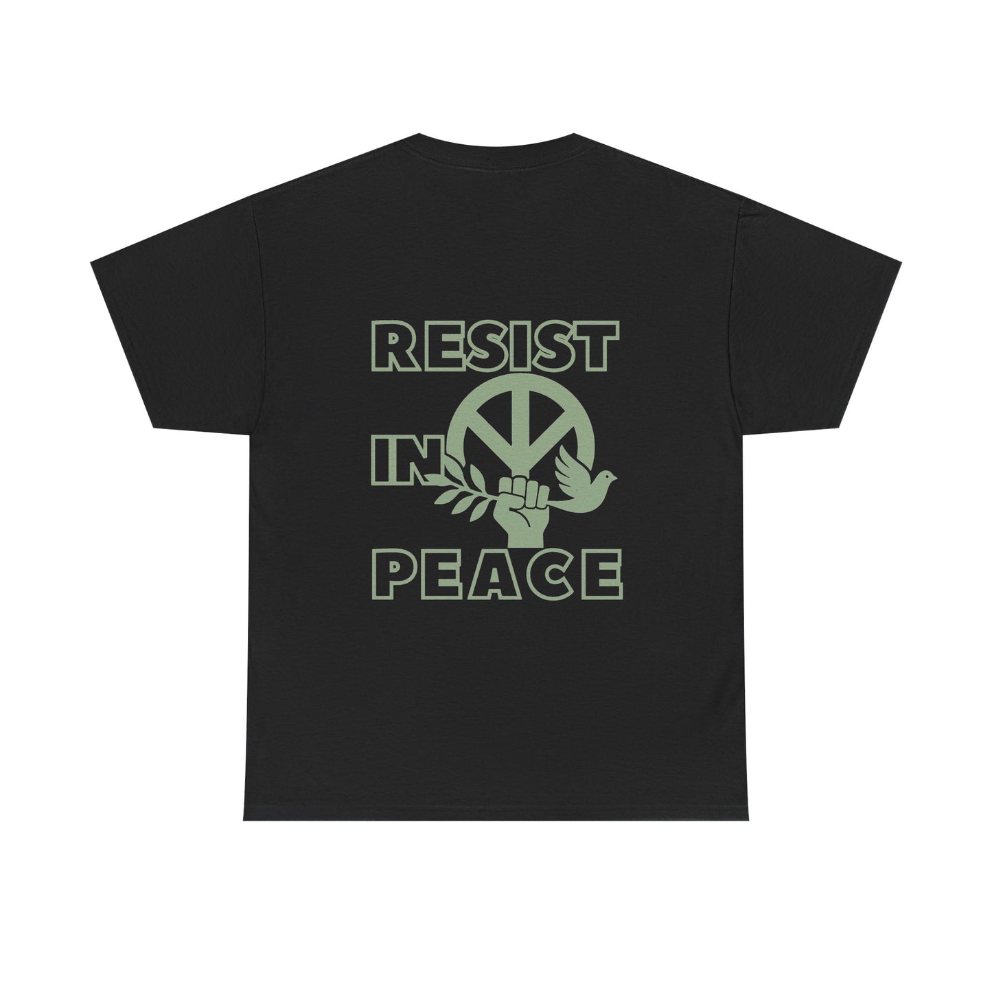 RESIST IN PEACE Unisex Heavy Cotton Tee