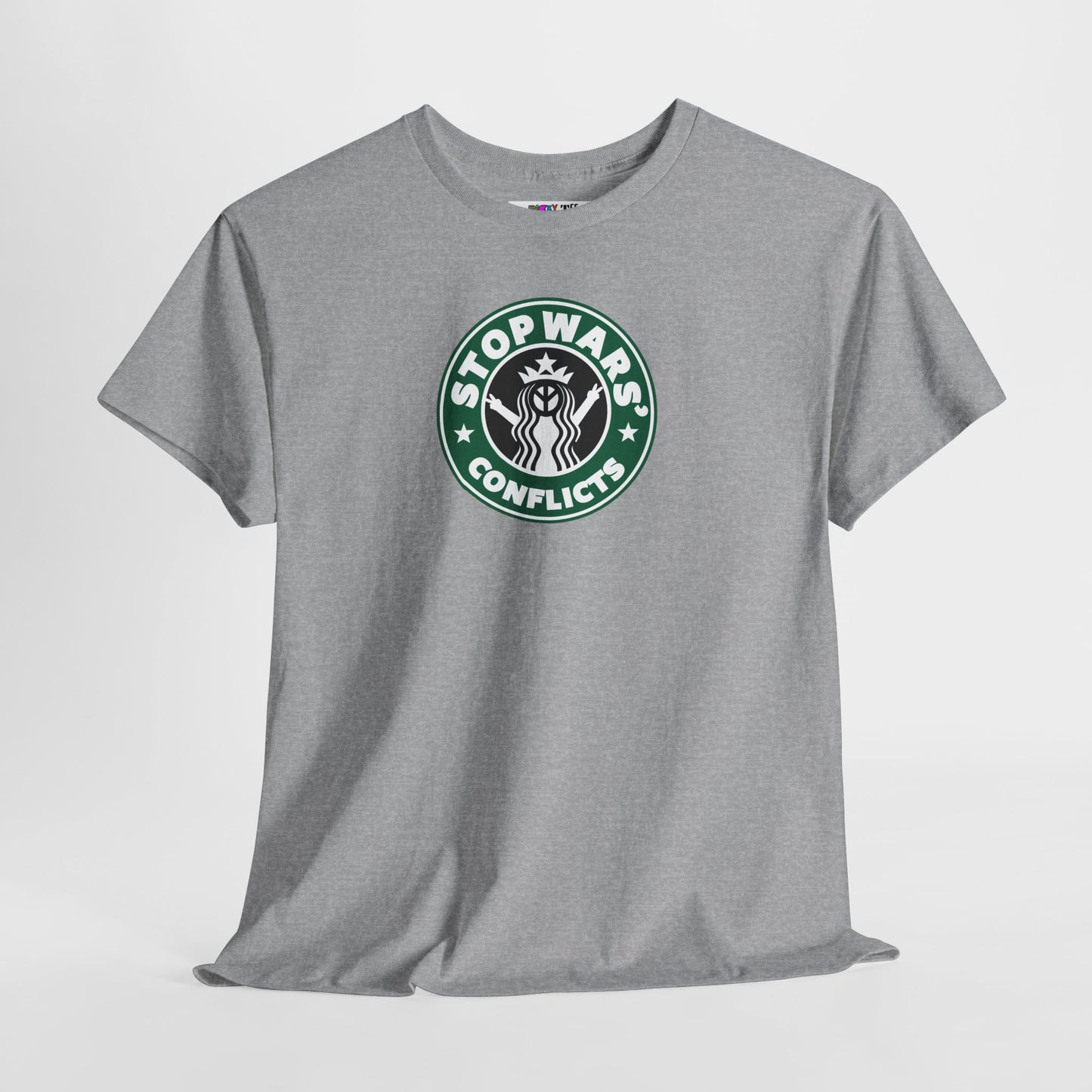 STOP WARS' CONFLICTS Unisex Heavy Cotton Tee