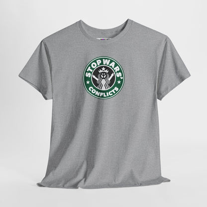 STOP WARS' CONFLICTS Unisex Heavy Cotton Tee