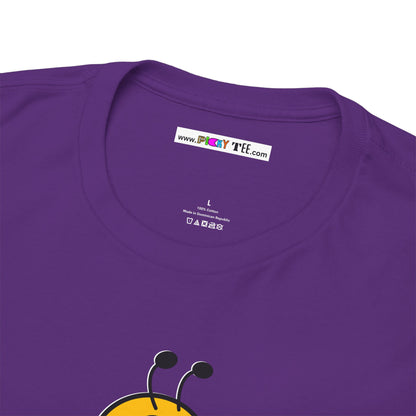 Bee Here Now Unisex Heavy Cotton Tee