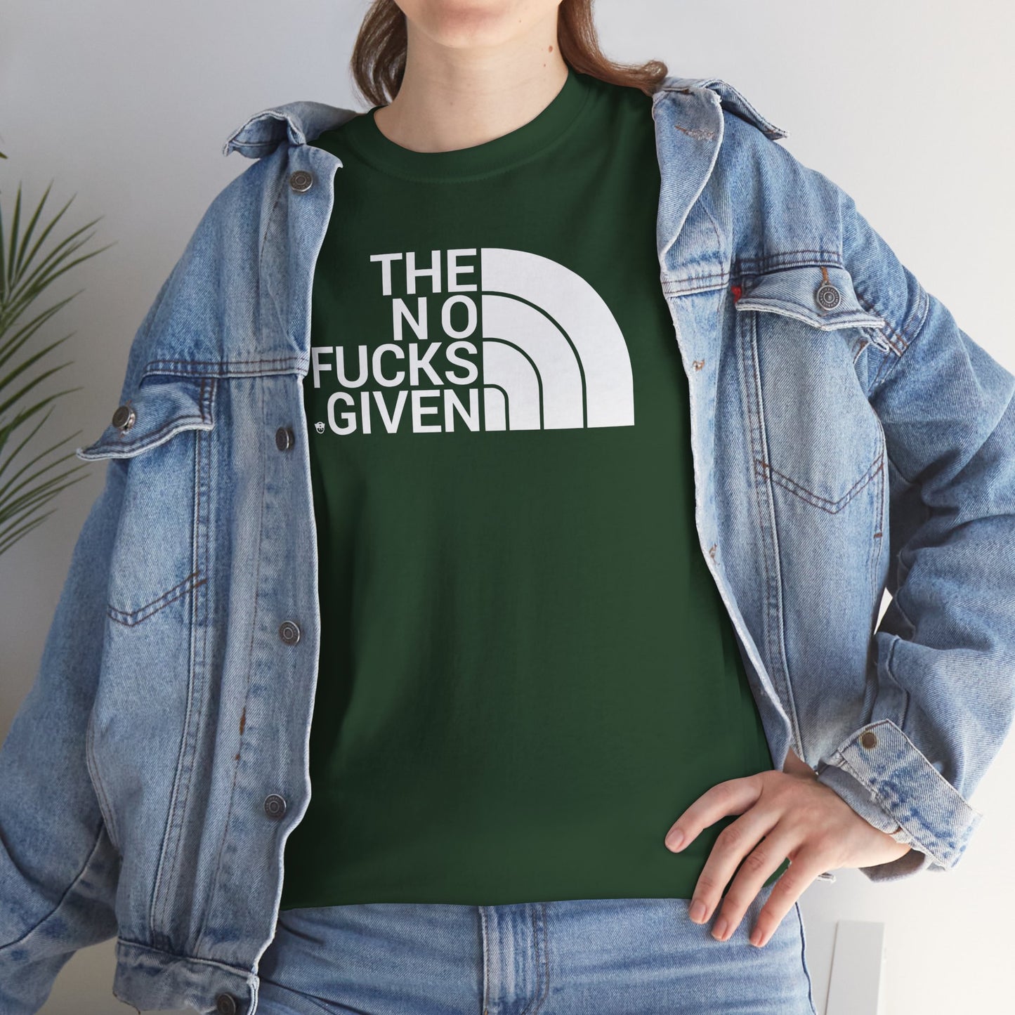 THE NO FUCKS GIVEN Unisex Heavy Cotton Tee