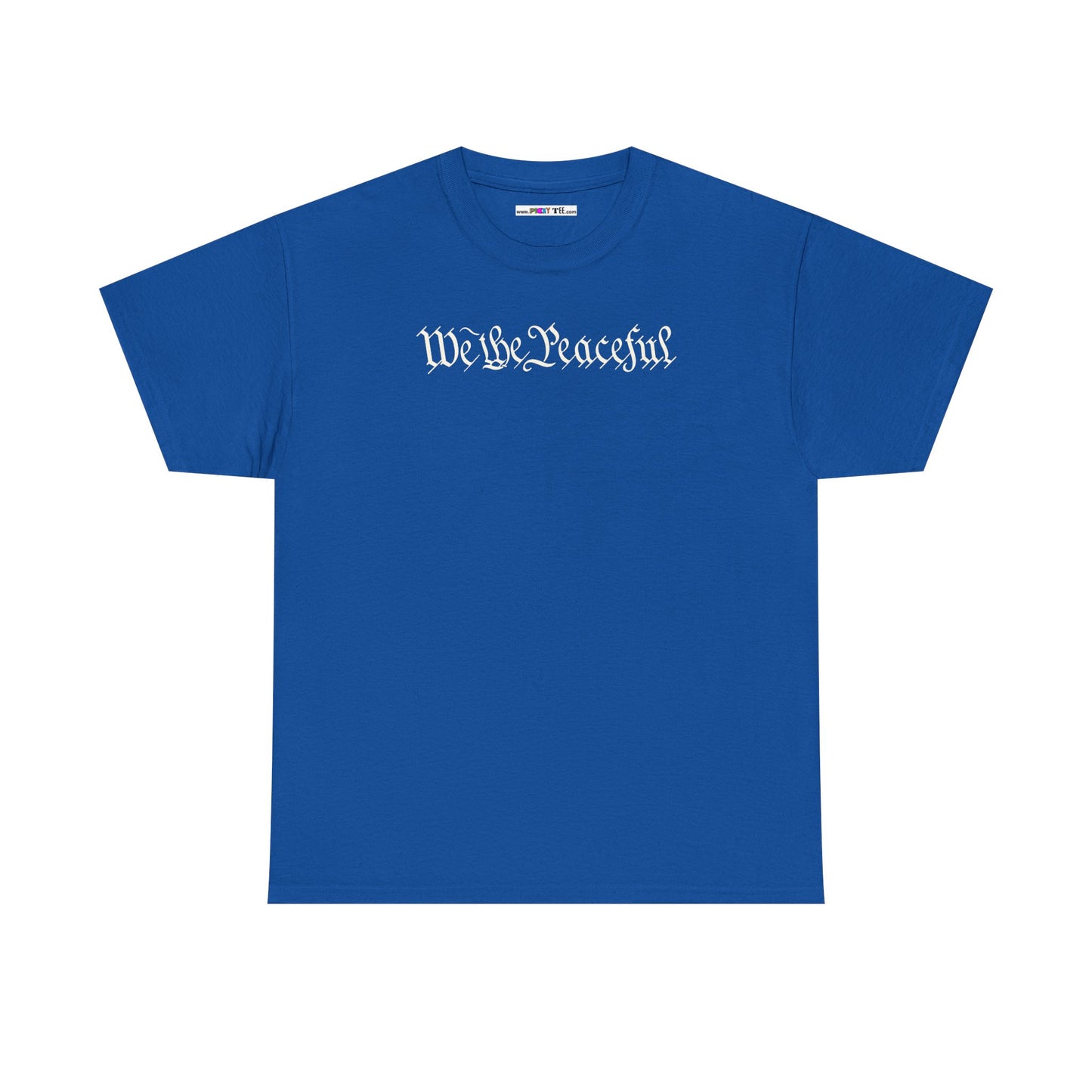 WE THE PEACEFUL Unisex Heavy Cotton Tee