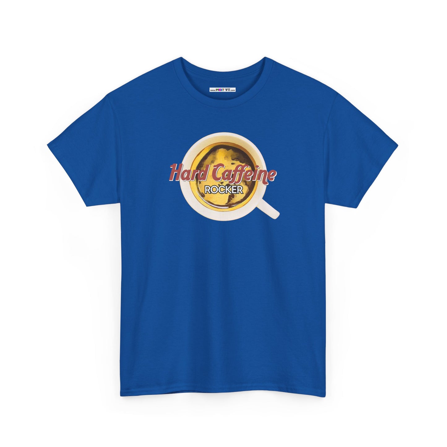 Hard Caffeine ROCKER Unisex Heavy Cotton Tee