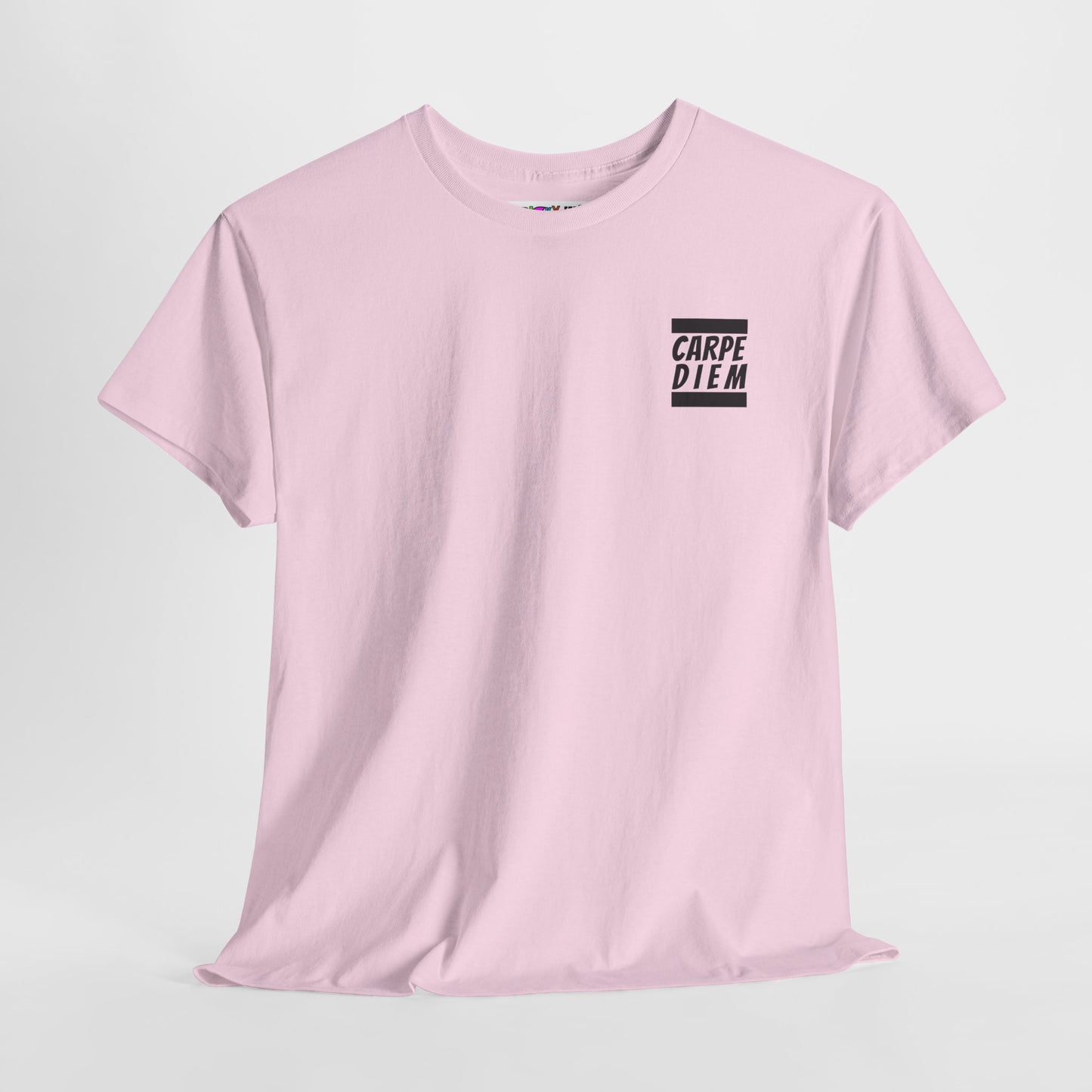 CARPE DIEM "I SEIZE DAY, PEOPLE" Unisex Heavy Cotton Tee