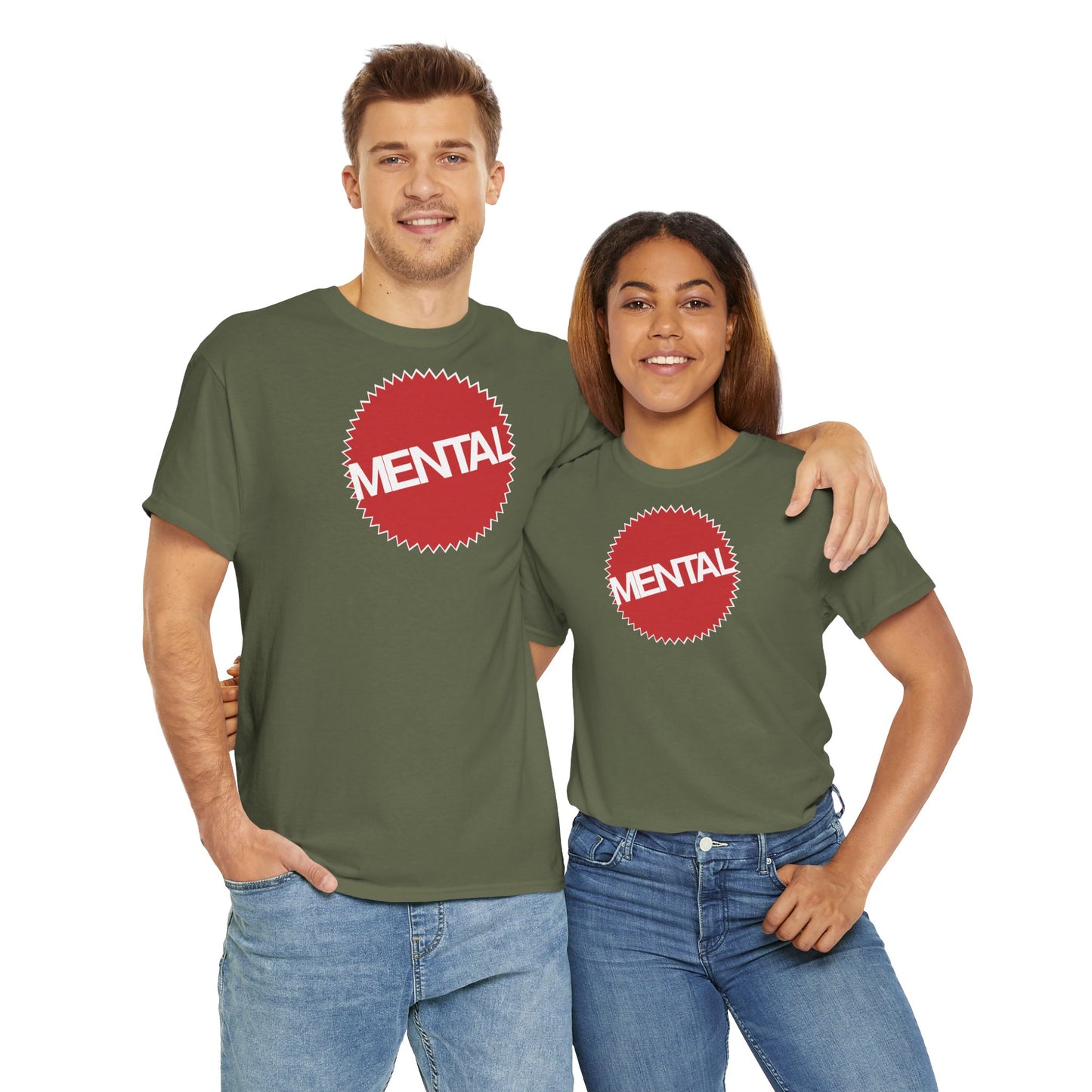 MENTAL Unisex Softstyle 100% Cotton T-Shirt