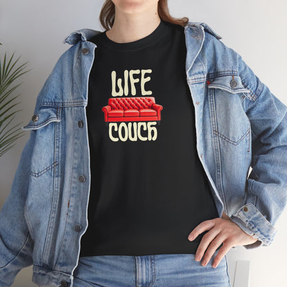 LIFE COUCH Unisex Heavy Cotton Tee