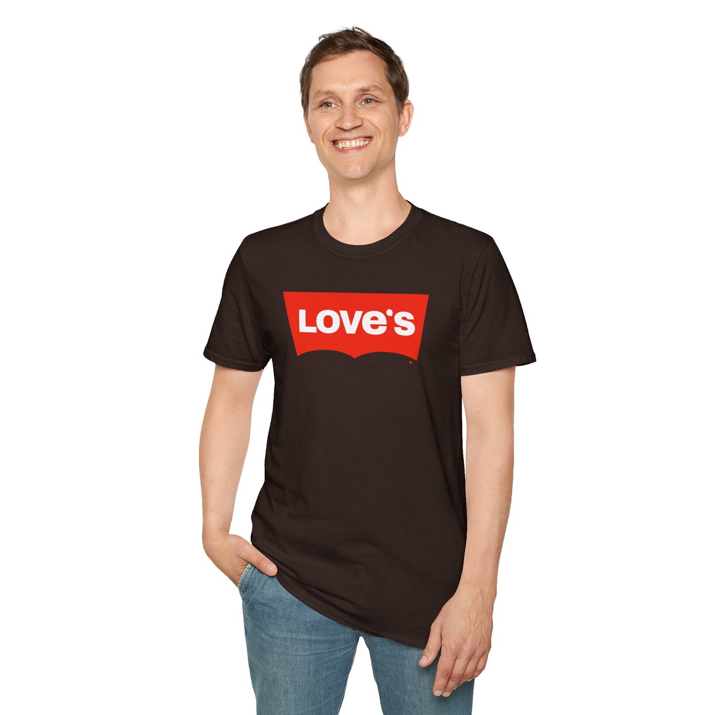 LOVE'S Unisex Softstyle 100% Cotton T-Shirt