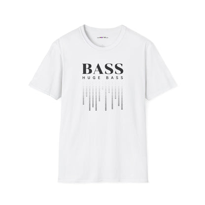 BASS HUGE BASS Unisex Softstyle 100% Cotton T-Shirt