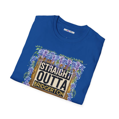 STRAIGHT OUTTA BRIDGERTON Unisex Softstyle 100% Cotton T-Shirt