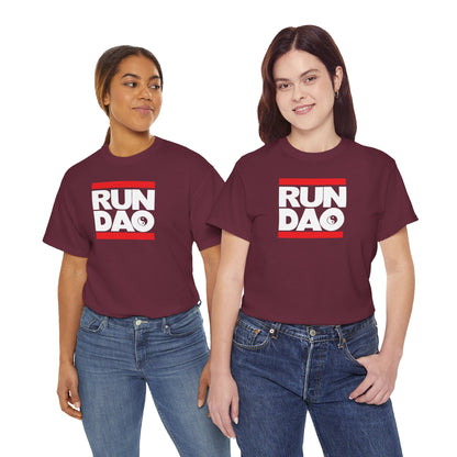 RUN DAO Unisex Heavy Cotton Tee