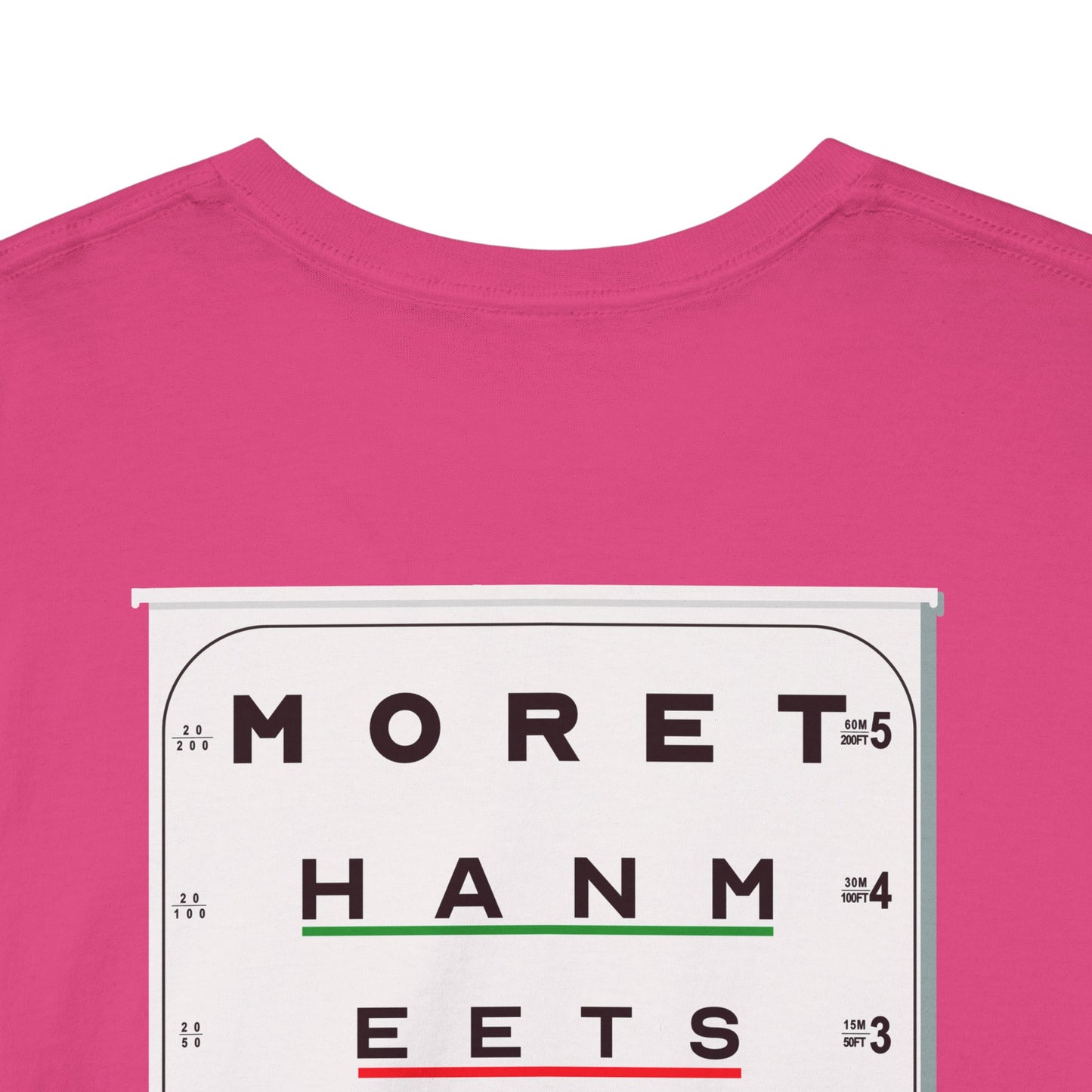 MORE THAN MEETS THE I TEST Unisex Heavy Cotton Tee