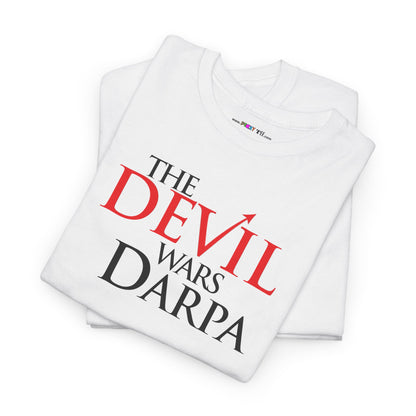 THE DEVIL WARS DARPA Unisex Heavy Cotton Tee