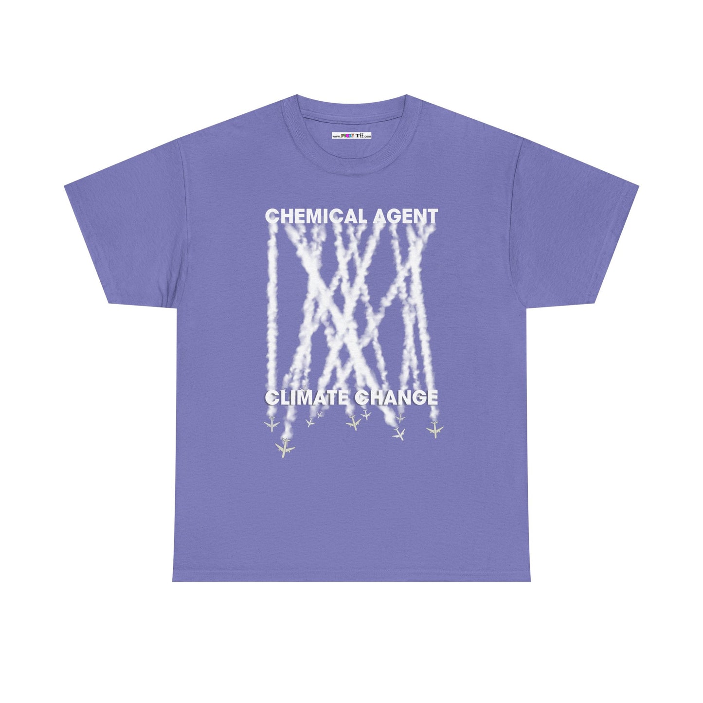 CHEMICAL AGENT/CLIMATE CHANGE Unisex Heavy Cotton Tee