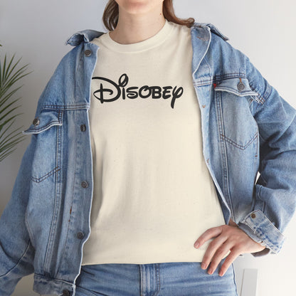 Disobey Unisex Heavy Cotton Tee