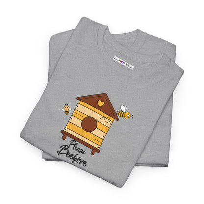 Please Beehive Unisex Heavy Cotton Tee