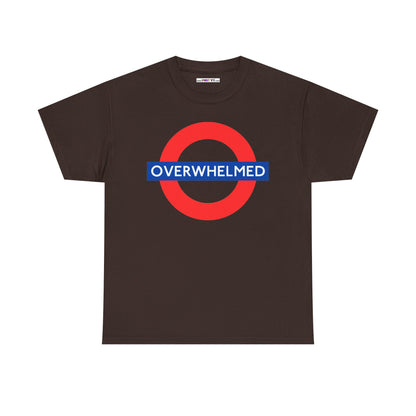 OVERWHELMED Unisex Heavy Cotton Tee