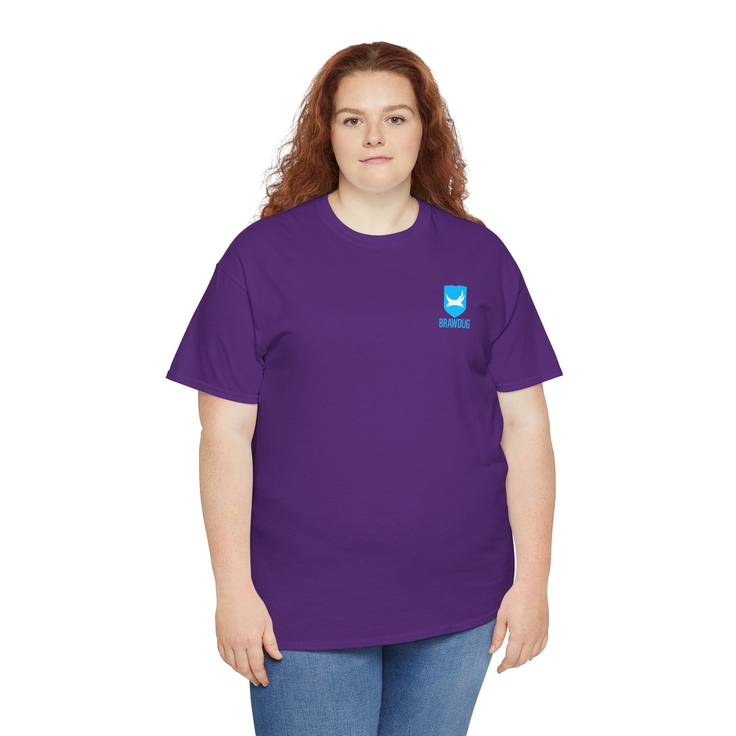 BRAWDUG Unisex Heavy Cotton Tee
