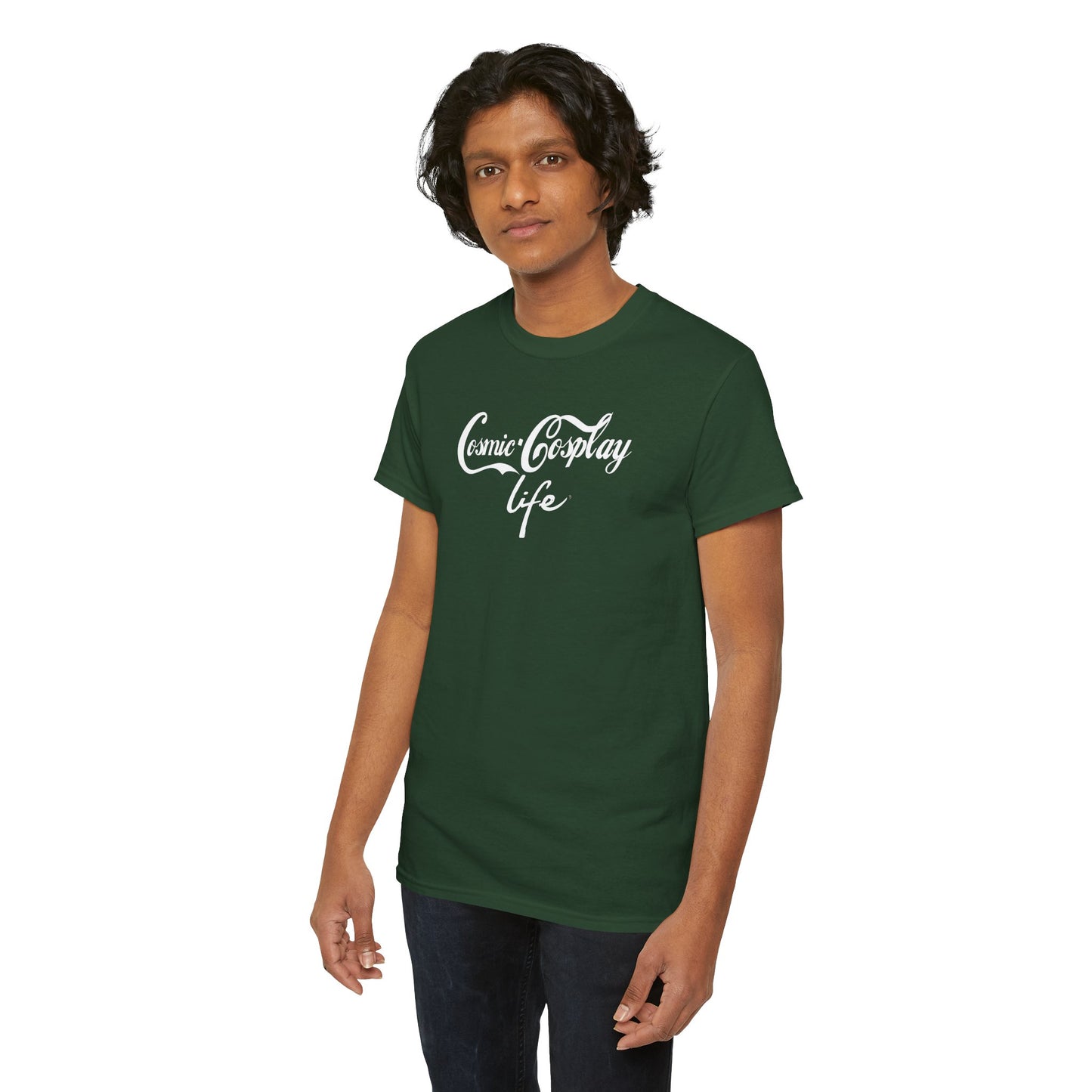 Cosmic Cosplay Life Unisex Heavy Cotton Tee