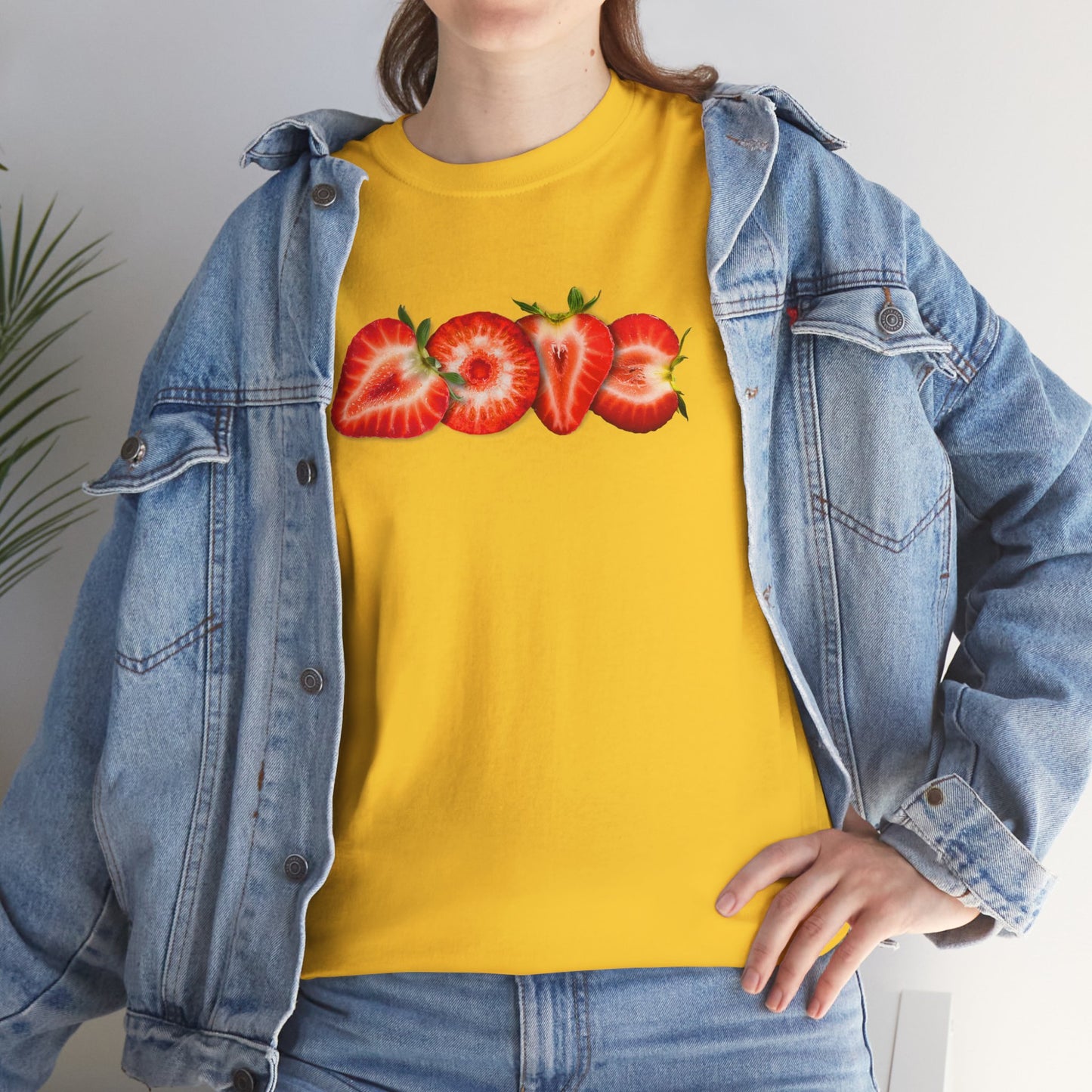 BERRY MUCH LOVE Unisex Heavy Cotton Tee