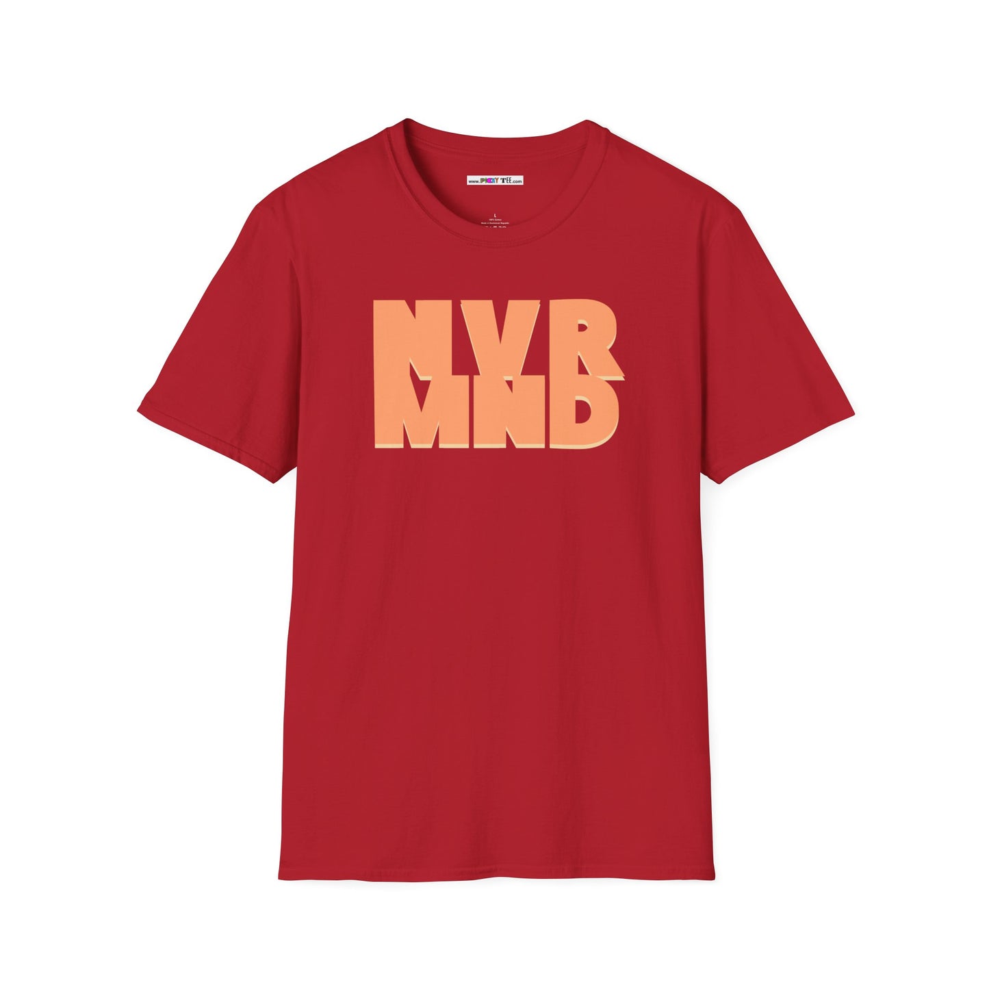 NVR MND Unisex Softstyle 100% Cotton T-Shirt