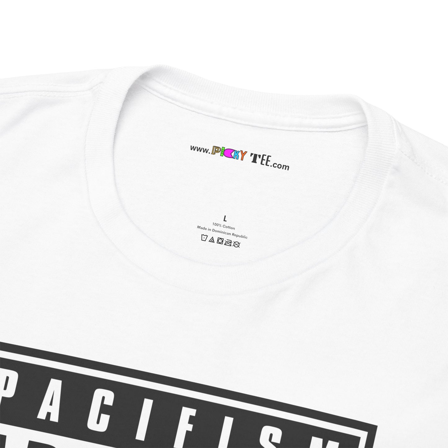 PACIFISM ADVOCACY EXITING CONFLICT Unisex Heavy Cotton Tee