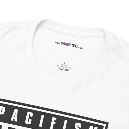 PACIFISM ADVOCACY EXITING CONFLICT Unisex Heavy Cotton Tee