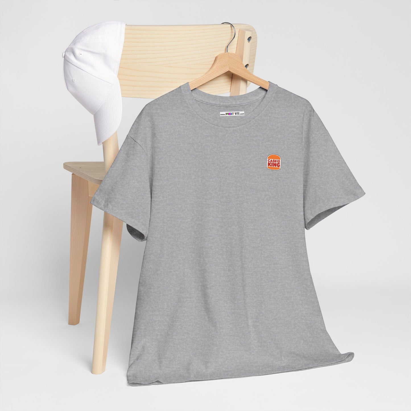 CASH IS KING Unisex Heavy Cotton Tee