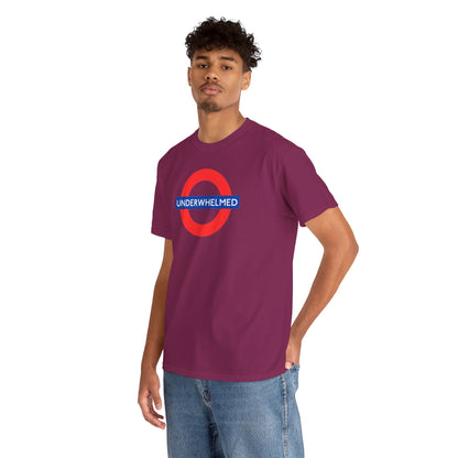 UNDERWHELMED Unisex Heavy Cotton Tee