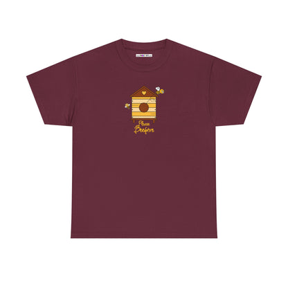 Please Beehive Unisex Heavy Cotton Tee