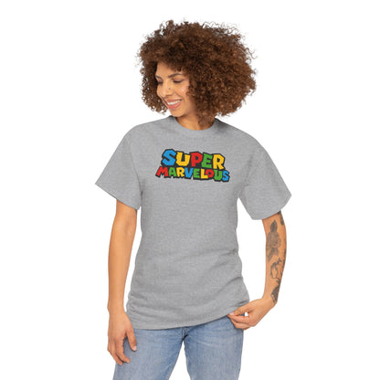 SUPER MARVELOUS Unisex Heavy Cotton Tee