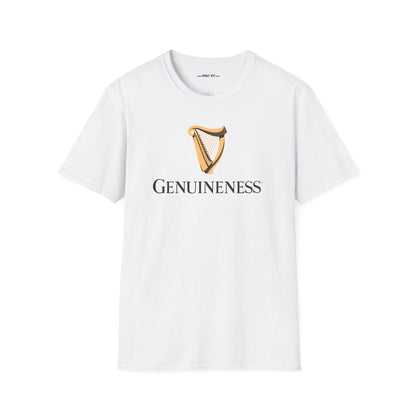 GENUINENESS Unisex Softstyle 100% Cotton T-Shirt