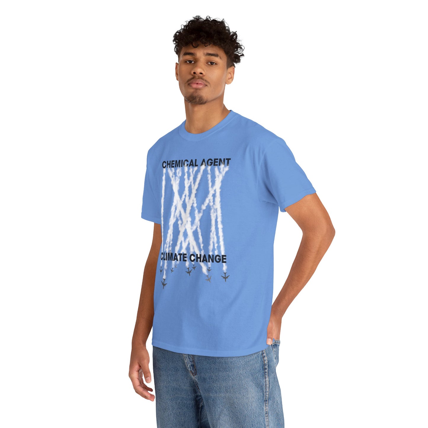 CHEMICAL AGENT/CLIMATE CHANGE Unisex Heavy Cotton Tee