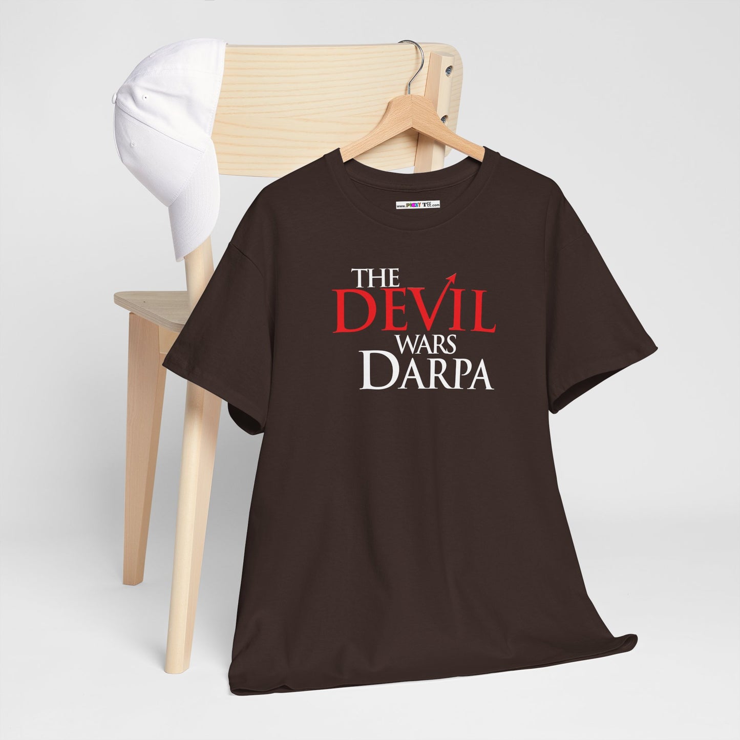 THE DEVIL WARS DARPA Unisex Heavy Cotton Tee