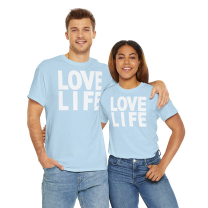 LOVE LIFE Unisex Heavy Cotton Tee