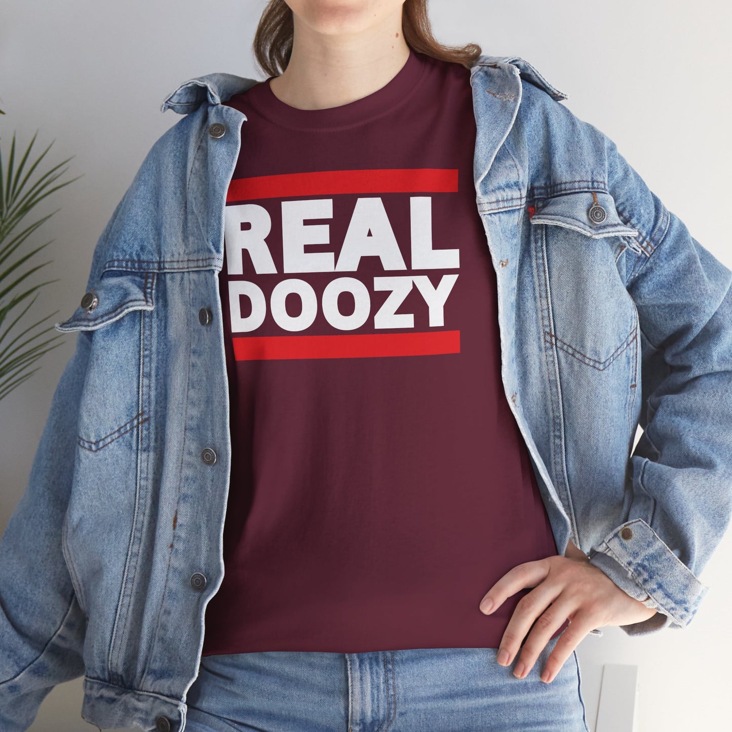 REAL DOOZY Unisex Heavy Cotton Tee