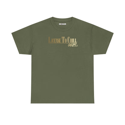 LICENSE TO CHILL 00Zzz Unisex Heavy Cotton Tee