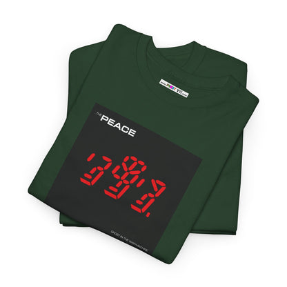 the PEACE ghost in the war-machine Unisex Heavy Cotton Tee