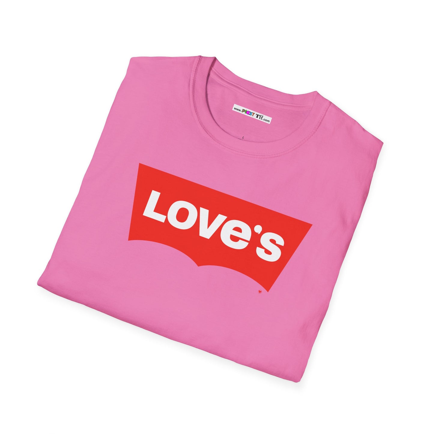 LOVE'S Unisex Softstyle 100% Cotton T-Shirt